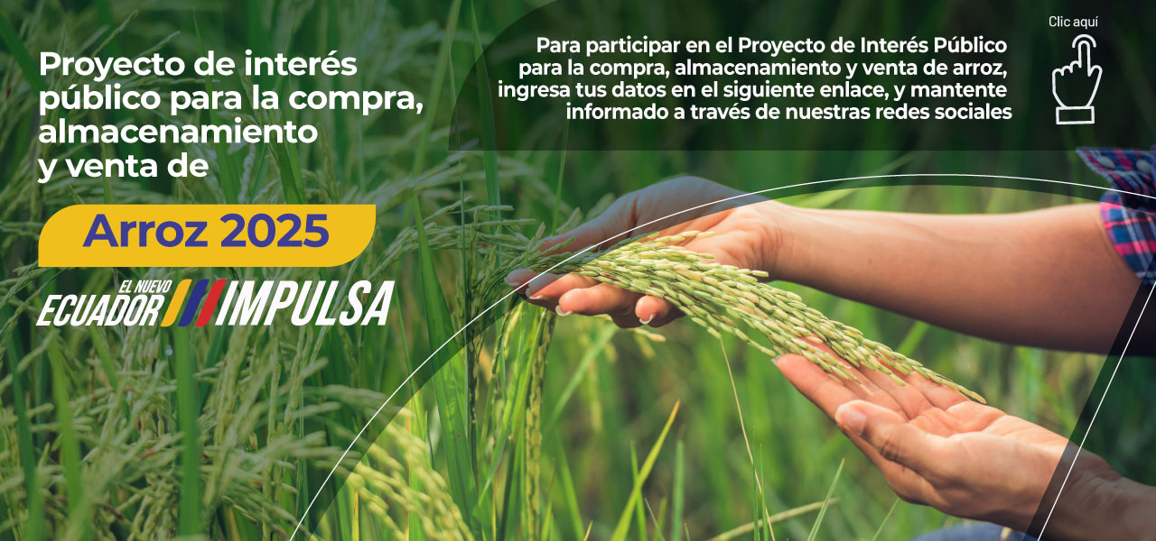 CONCURSO PARA LA CONTRATACIÓN DE DELEGADOS DE GESTIÓN PARA EL PROYECTO DE INTERÉS PÚBLICO DE COMPRA, ALMACENAMIENTO Y VENTA DE ARROZ