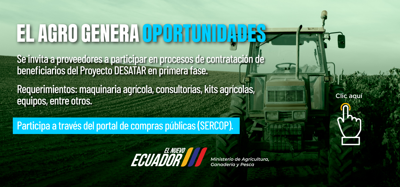 EL AGRO GENERA OPORTUNIDADES