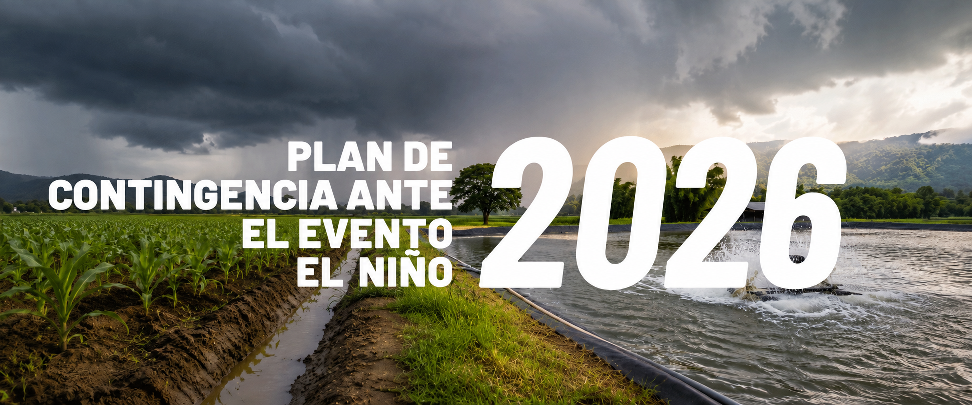 Plan del MAGP frente al Fenómeno El Niño 2026
